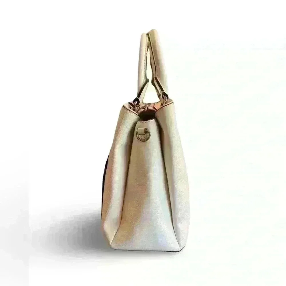 DKNY Off White/Light Cream DKNY Medium Satchel with Double Handles. NWT - Picture 2 of 8